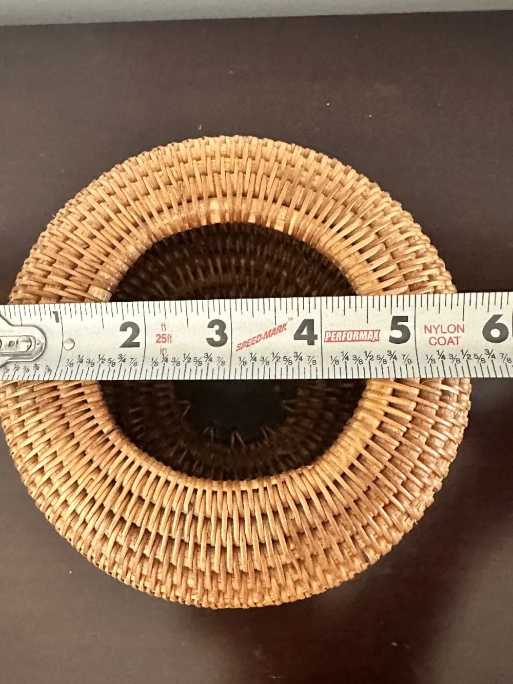 Woven Lombok Intricate Basket Footed vintage woven